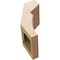 Ekena Millwork 5-inch W x 6-inch D x 10-inch H Monterey Rough Cedar Woodgrain TimberThane Knee Brace, Primed BRCUR05X06X10MONRCPR - alternate 6